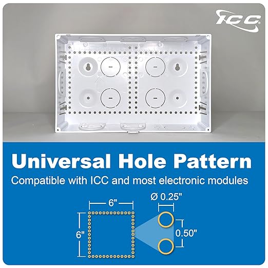 ICC 9” Plastic Structured Wiring Enclosure - Image 8