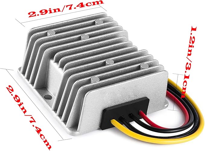 MGGi DC Converter Regulator DC 24V Step Down DC 12V 15A 180W, Waterproof - Image 2