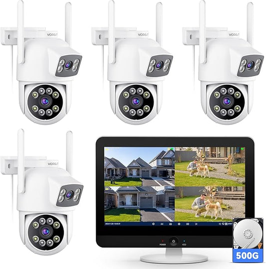 VORGUT Security Camera System Wireless Outdoor by VORGUT