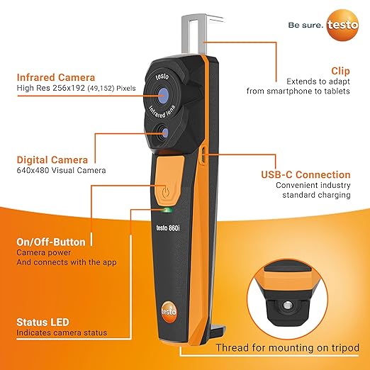 testo 860i Wireless Thermal Imaging Camera Set - Image 2