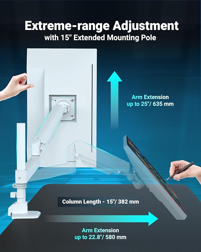 Ergounion Heavy Duty Monitor Arm - Image 3