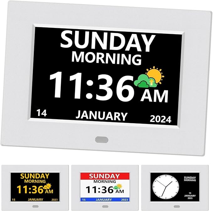 LXBYJKJ 7 Inch Digital Clock by LXBYJKJ
