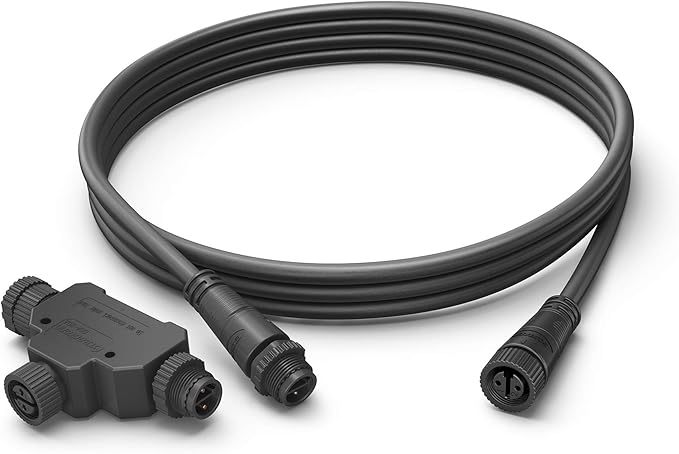 Philips Hue Outdoor 8-Foot Cable and T Connector by PhilipsHue