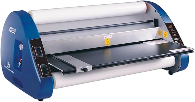 USI Thermal Roll Laminator, CSL 2700, Laminates Films up to 27 Inches Wide and by USI