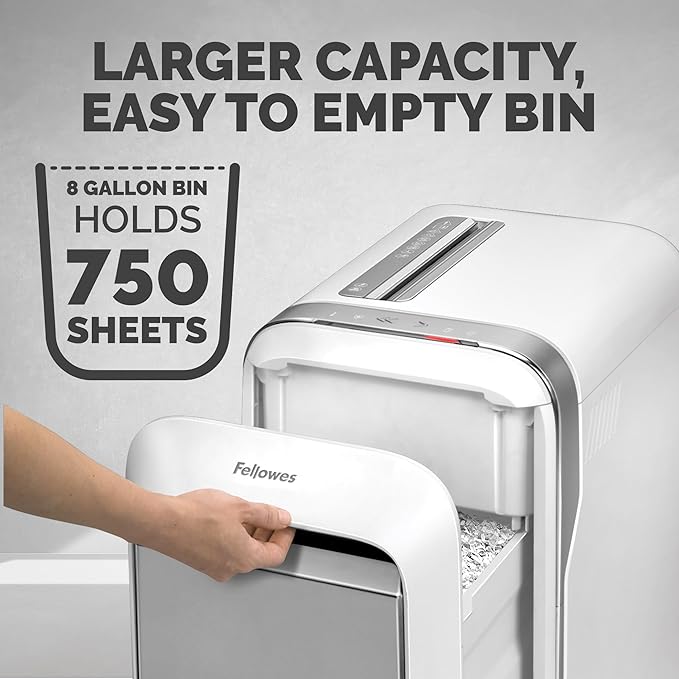 Fellowes Powershred LX220 Micro-Cut Paper Shredder - Image 7
