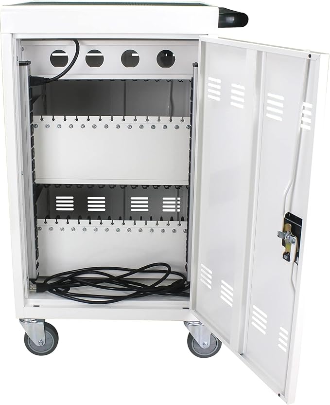 35 Device Charging Cart for Laptops and Tablets Up to 16.3-inch, Mobile - Image 3