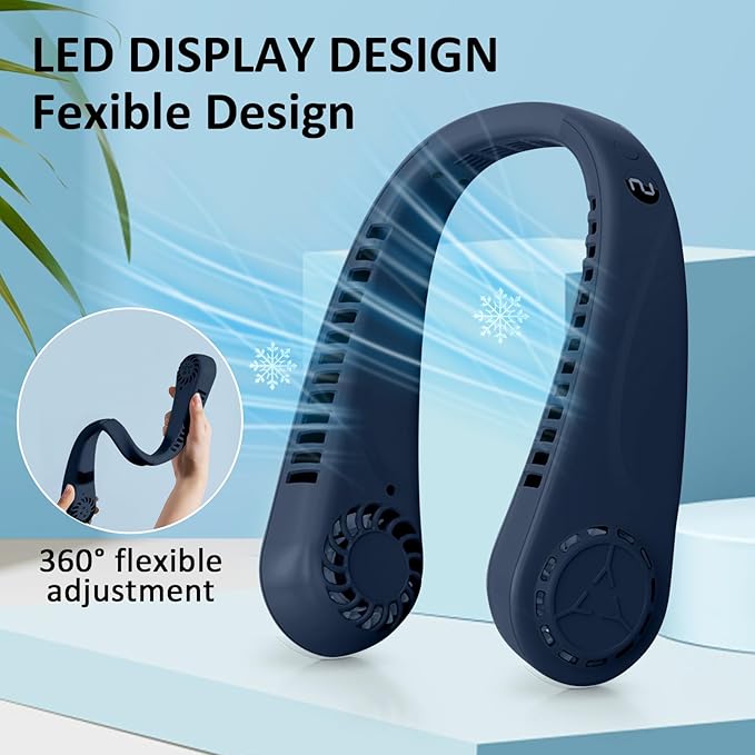 BIRDDIE Portable Bladeless Hanging Neck Fans - Image 2