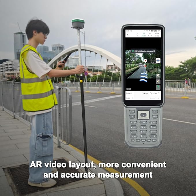 SMA60 AR Visual Photogrammetry RTK GNSS Survey System | Dual Cameras - Image 6