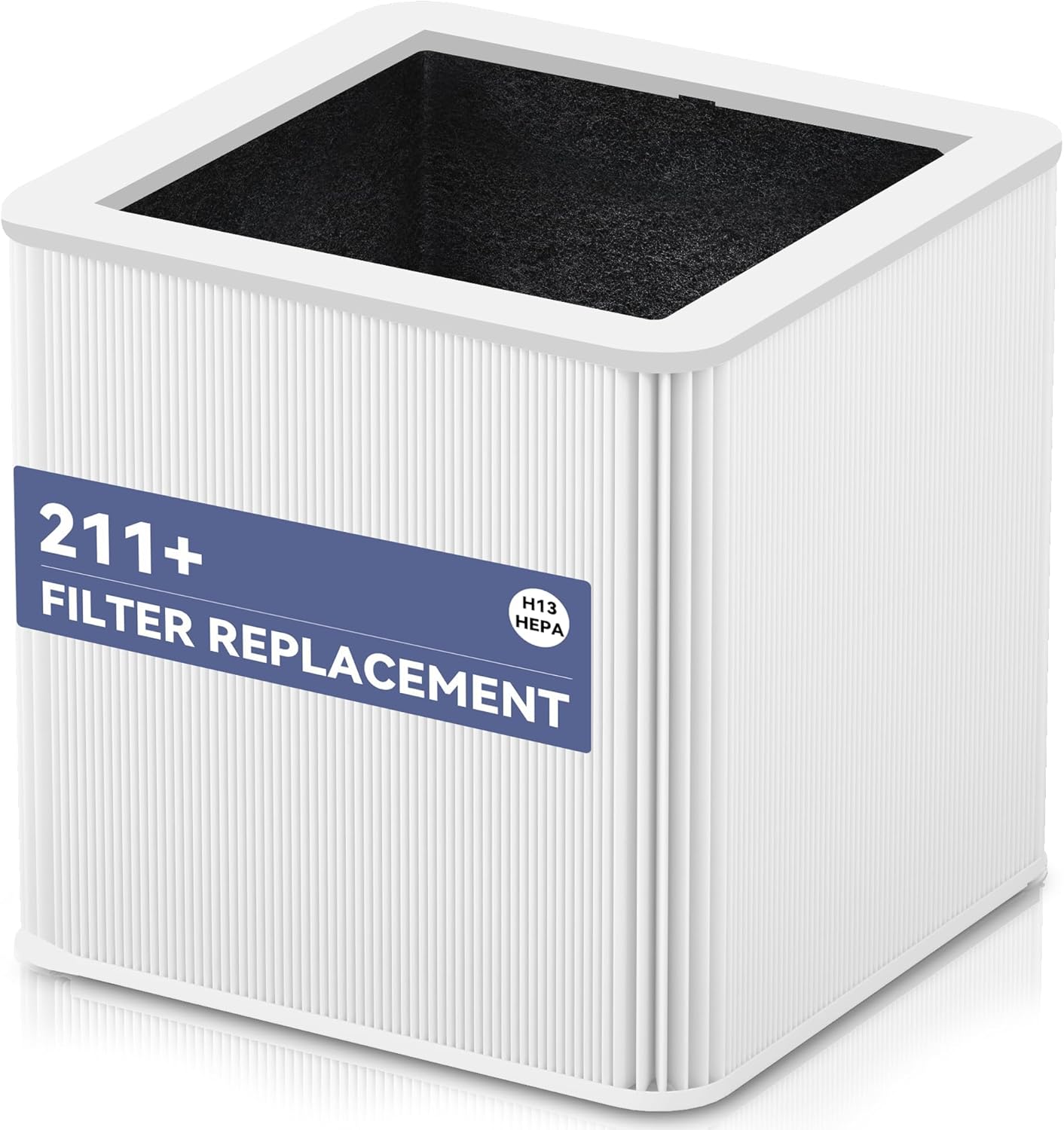 1 Pack 211+（AUTO） Replacement Filter Compatible with Blue Pure 211+ Air Purifier,2-in-1 H13 True Filter with Activated Carbon Filter