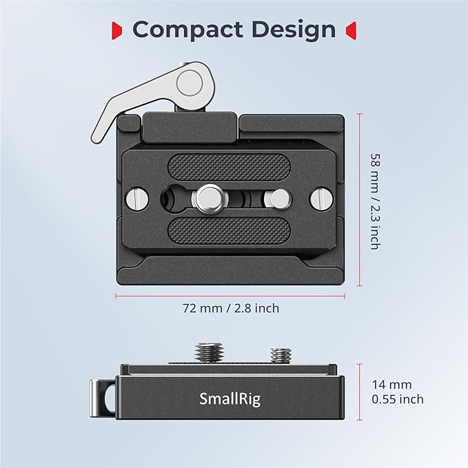 SmallRig Quick Release Mount Plate - Image 2