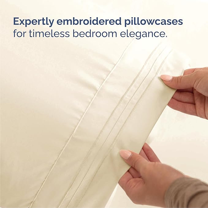Queen Size 4 Piece Sheet Set - Image 6