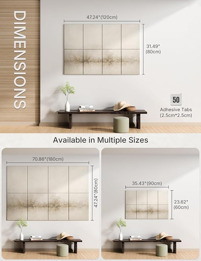 Wall Art Acoustic Panels, Decorative Sound Absorbing Panels - Image 5