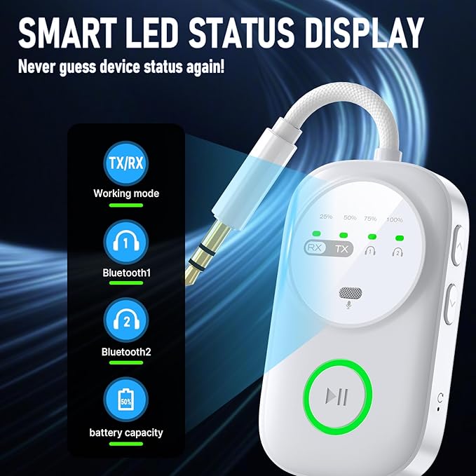 PinPure Bluetooth 5.4 Transmitter Receiver - Image 2
