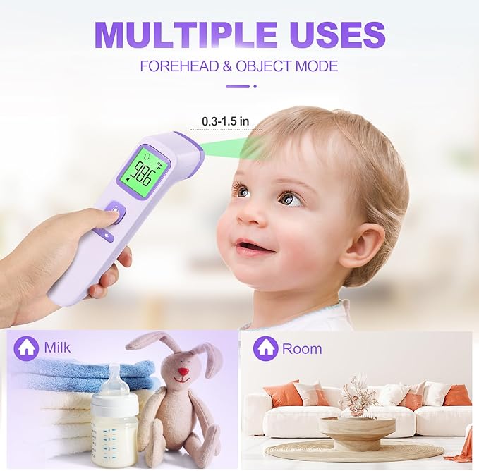 No-Touch Thermometer for Adults and Kids, Digital Accurate Baby Thermometer - Image 5
