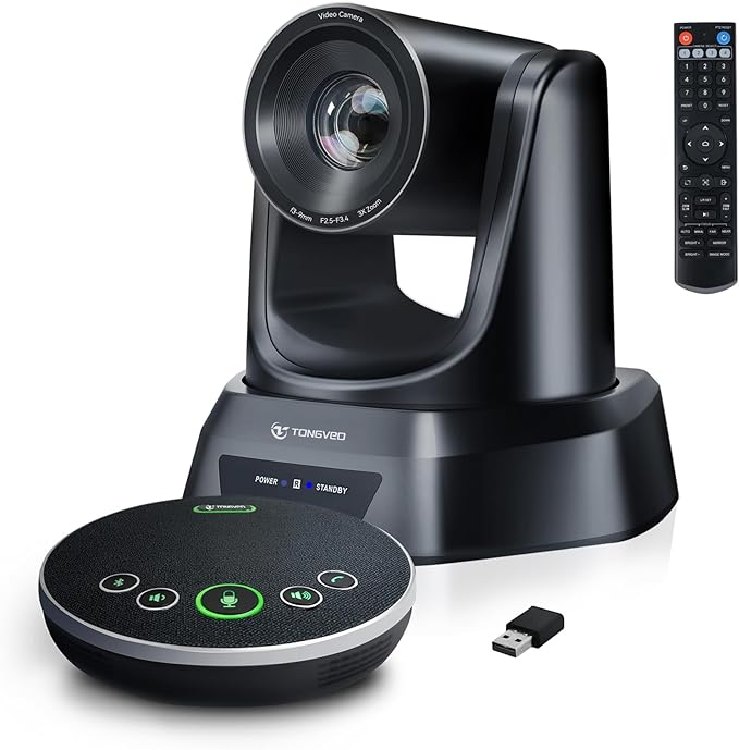 TONGVEO AI Auto-Tracking PTZ Conference Camera System by TONGVEO