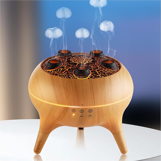 Essential Oil Diffuser 250ML, Jellyfish Diffuser Air Humidifiers Sound Pickup by HOME