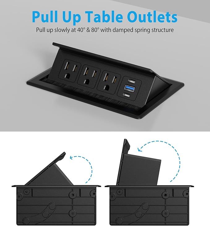 Recessed Conference Table Power Hub - Image 6