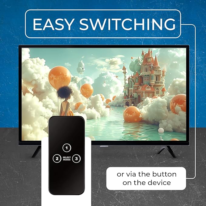 OREI HDMI Switcher with 4K@120Hz 4:4:4 / 8K@60Hz 4:2:0 - Image 4
