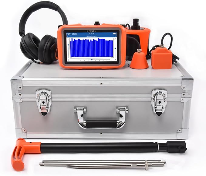 PQWT L5000 Underground Water Leak Detectors Indoor Outdoor Wall Water Pipe by PQWT