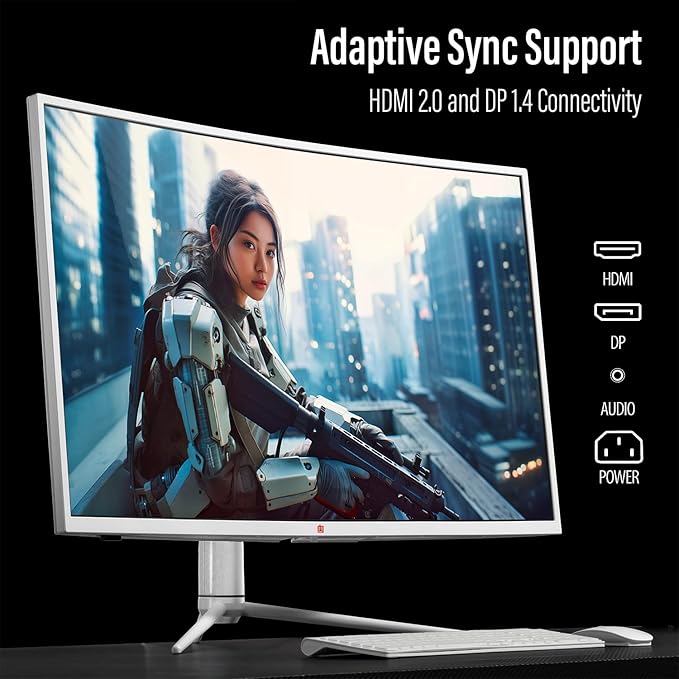 Deco Gear 39 Curved Ultrawide Gaming Monitor, 2560 x 1440, 165 Hz, 99% sRGB - Image 5
