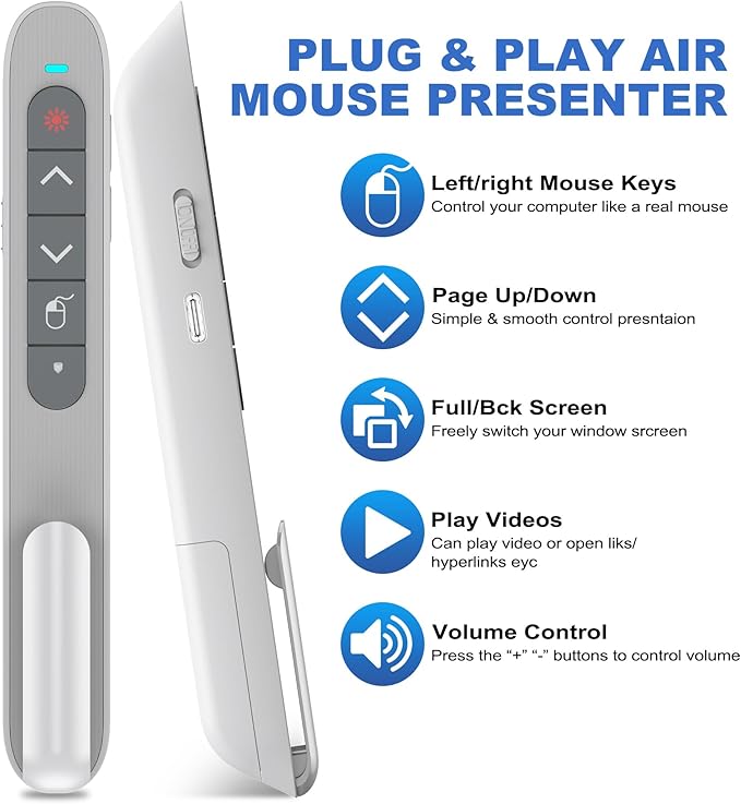 DinoFire Wireless Presentation Remote - Image 3