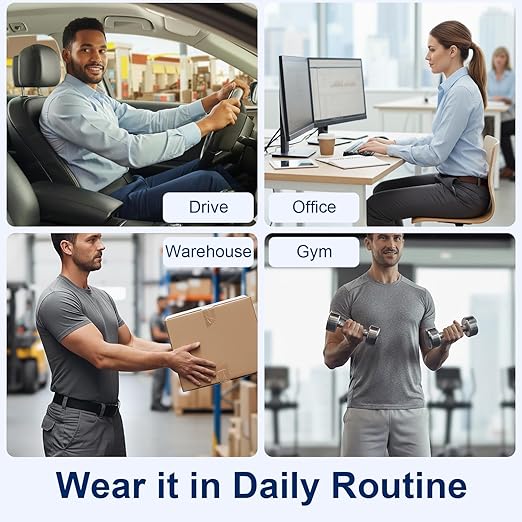 Back Posture Corrector Brace for Men & Women, Back-Anchored Shoulder Support - Image 7