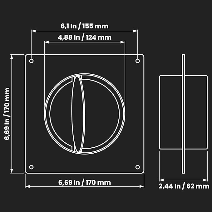 5" Inch Duct Connector Flange - Image 2