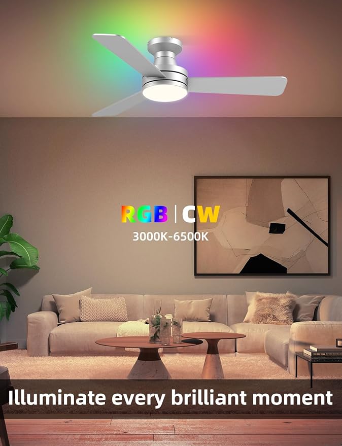 Homlit 42 inch RGB Ceiling Fan - Image 7