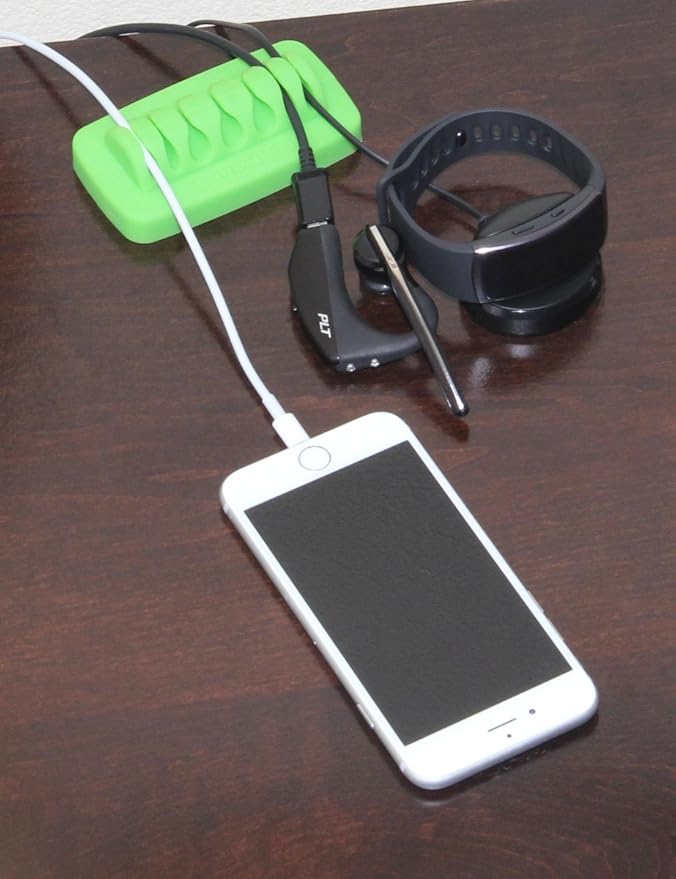 Heaviest Cable Organizer on The Market! Compact and Weighted Desktop Cord - Image 4