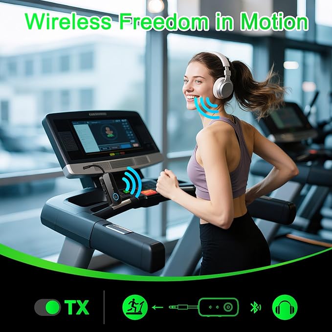 Premium Pro Bluetooth 5.4 Transmitter Receiver, Airplane Audio Adapter - Image 6