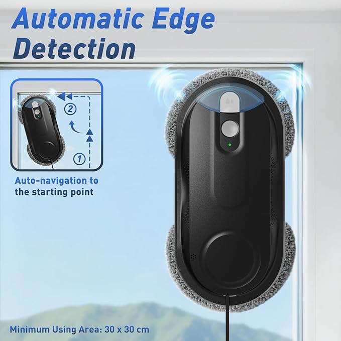 KKI Window Cleaning Robot, Automatic Window Cleaner Robot, Dual Spray, Max - Image 3