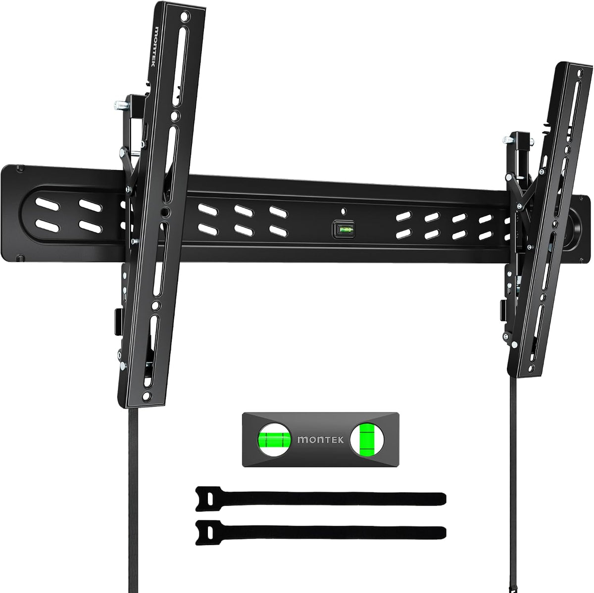 monTEK Ultra Slim Tilting TV Wall Mount Bracket