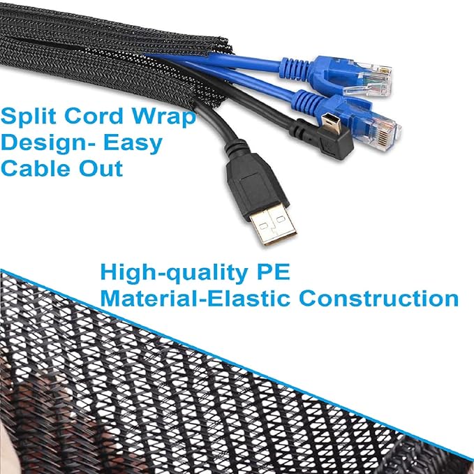 Summer Ready 2-Pack Split Sleeving Cable Protector - Image 6