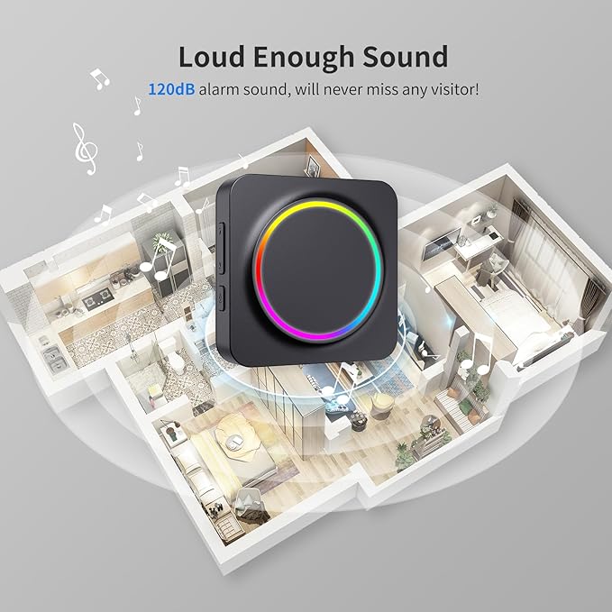 Door Chime, Door Sensor Chime When Door Opens, BITIWEND Door Entry Alarm - Image 9