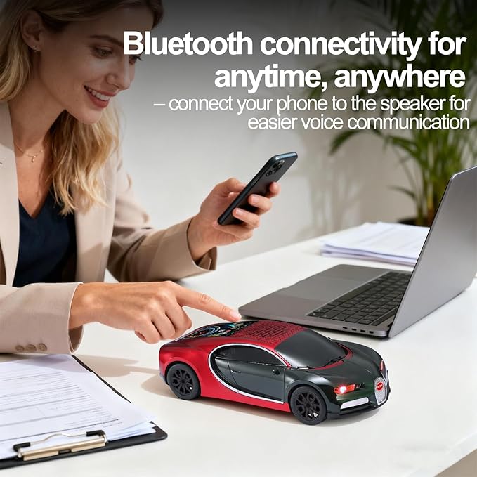 WSTER Luxury Sports Car Model Bluetooth Speaker - Image 7