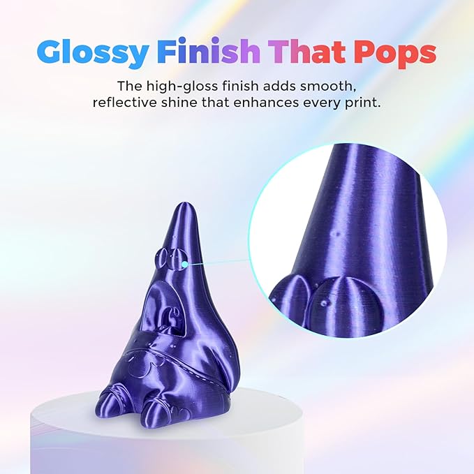 Flashforge 3D Printer Filament Silk PLA 1.75mm 1kg Spool-Dimensional Accuracy - Image 4