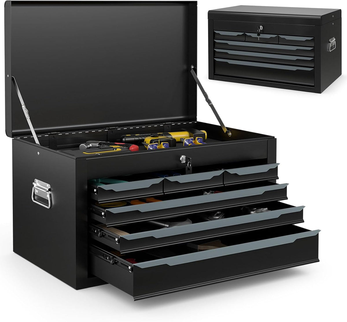 arnot large metal tool box, tool box with, main product view