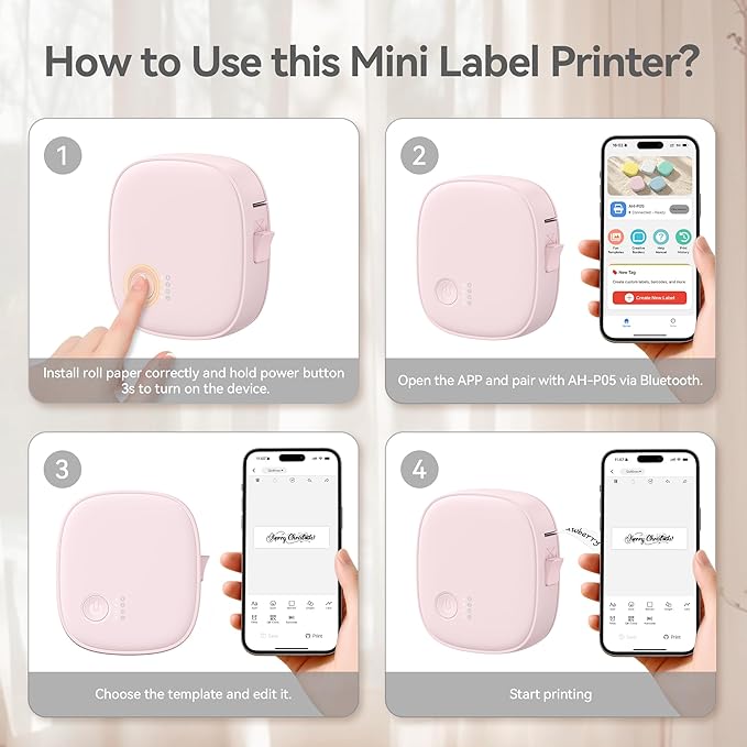 XenGro Mini Label Maker Machine - Image 3
