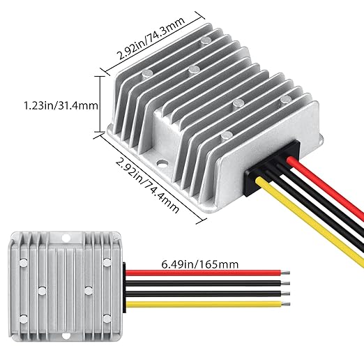 LeMotech 20A 240W 12V Golf Cart 36v/48v to 12v Converter Converter Voltage - Image 8