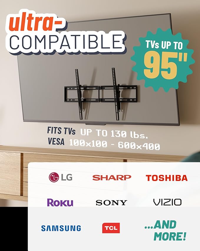 ECHGOGEAR XL Tilting TV Wall Mount - Image 3