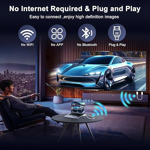 Anytrox Wireless HDMI Transmitter and Receiver 4K Decode 1080P Output, HDMI - Image 8