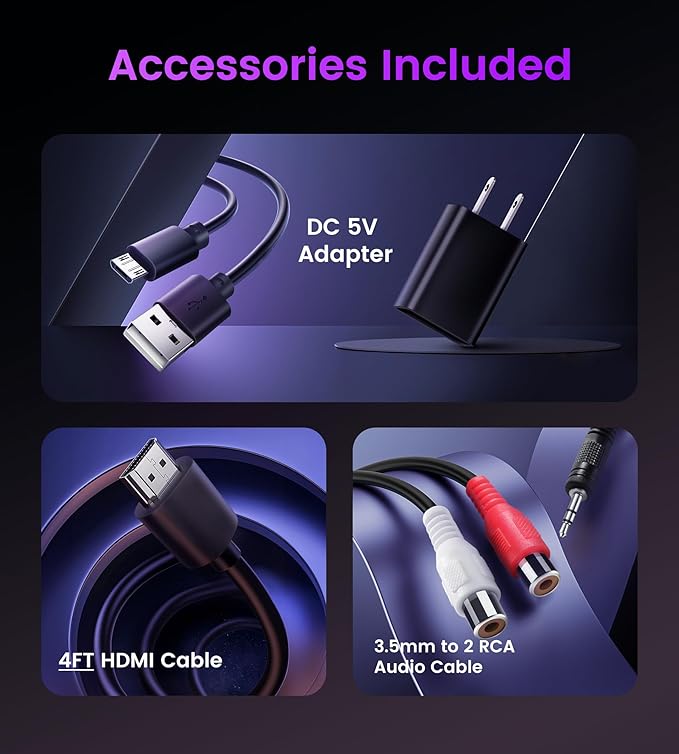 avedio Links HDMI ARC Audio Extractor Converter 4K@60Hz, HDMI to Optical - Image 2