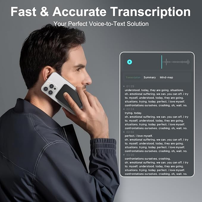 AI Voice Recorder, 64GB Note Voice Recorder - Image 2