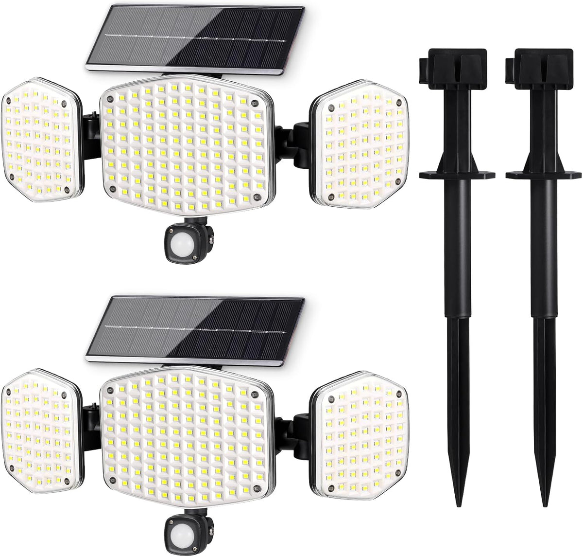 HAARAY Solar Motion Sensor Outdoor Lights