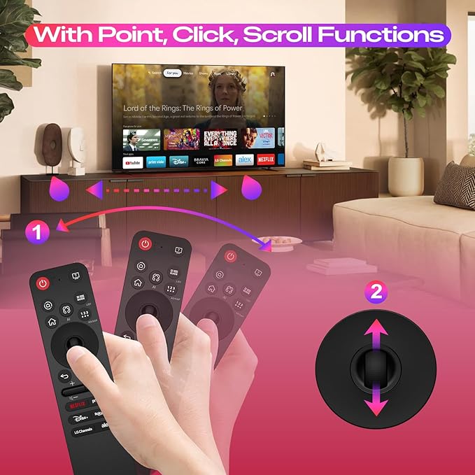 for LG AI Magic Remote Control, MR25GA Replacement - Image 5