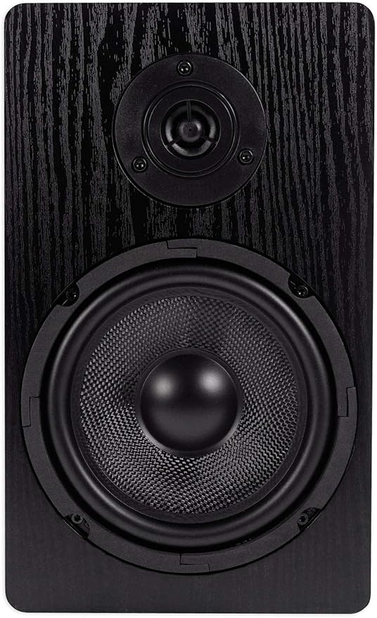 Rockville Pair RockShelf 64B V2 400W Black 6.5" Bookshelf Speakers, 4 Ohm - Image 8