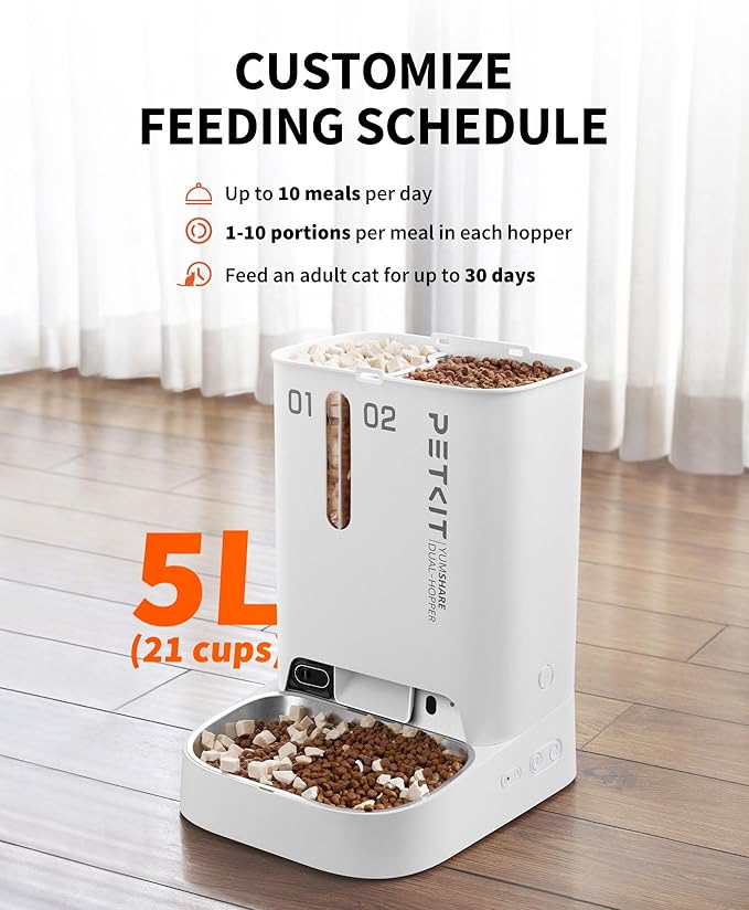 PETKIT Automatic Cat Dog Feeder - Image 6