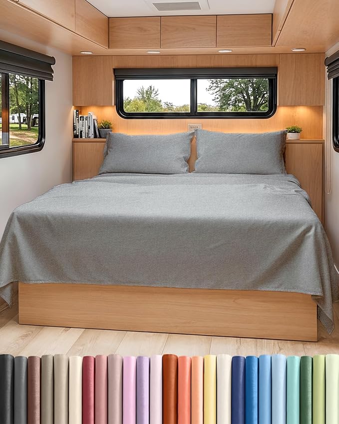 RV Short Queen Sheet Set 60 X 75 by CGKUnlimited