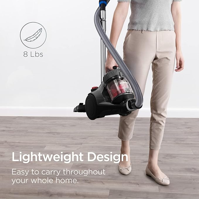 Eureka Bagless Canister Vacuum Cleaner, Lightweight Vac - Image 7