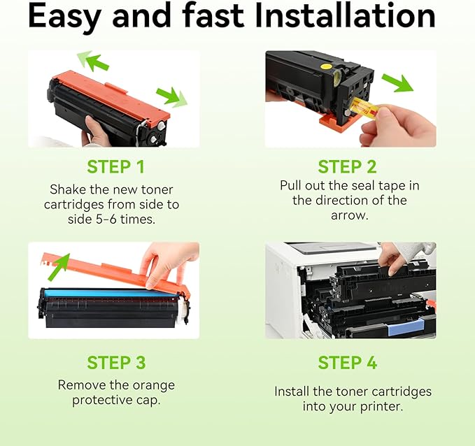 swiss toner 414X Toner Cartridges 4 Pack - Image 5